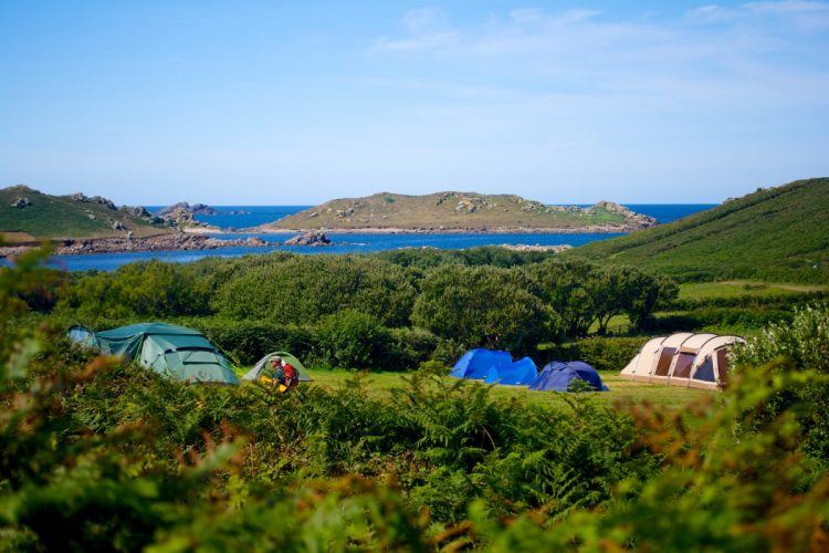 Bryher Campsite, Isles of Scilly